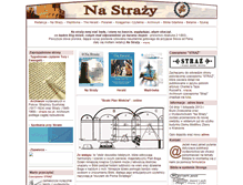 Tablet Screenshot of nastrazy.pl
